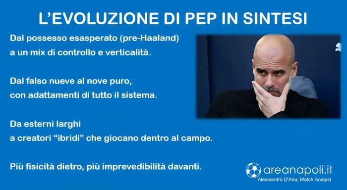 guardiola in sintesi